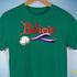 Believe Genderfluid Pride Jingle Bell Premium Unisex T-Shirt - Kelly Green
